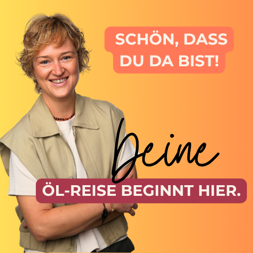 Öle-Testwoche – DiaVega Ernährungsberatung Eine Aromatherapie-Diffuser und verschiedene ätherische Öle auf einem Baumstumpf.